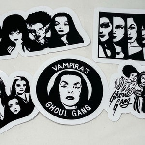 Hollywood Horror Hotties, Ghoul Girls sticker 5 pack image 2