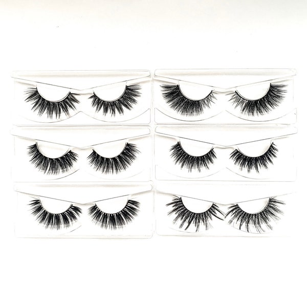 Faux Mink Eyelash Strip/ Falsies