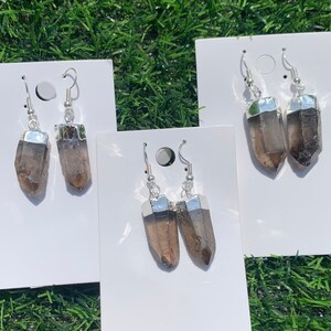 Smokey Quartz Earrings