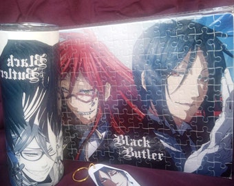 Black Butler Anime Loot Box: Mug, Puzzle, Keychain & More
