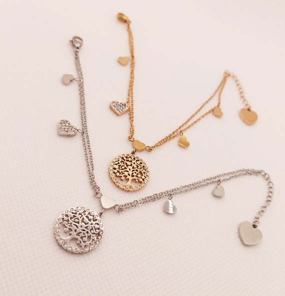 Bracciale Fiore Della Vita In Acciaio Inox - Ciondolo Geometria Con Corda Regolabile - Gioiello Ispirazionale - Foto 10