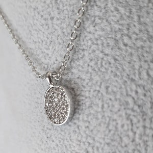 Zircon Steel Round Necklace - Romantic Art Jewelry Gift