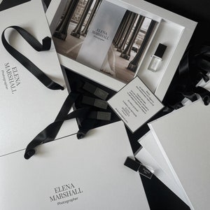 Scatola fotografica personalizzata 4x6", 5x7", 6x8", confezione fotografica, scatola USB, sacchetti e scatole di carta fotografica fatti a mano