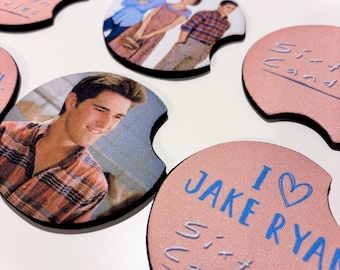 Sixteen Candles Car Coasters – 80s John Hughes Movie Auto Decor Molly Ringwald