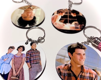 Sixteen Candles Keychain 80's Movie Nostalgia Molly Ringwald John Hughes- Round