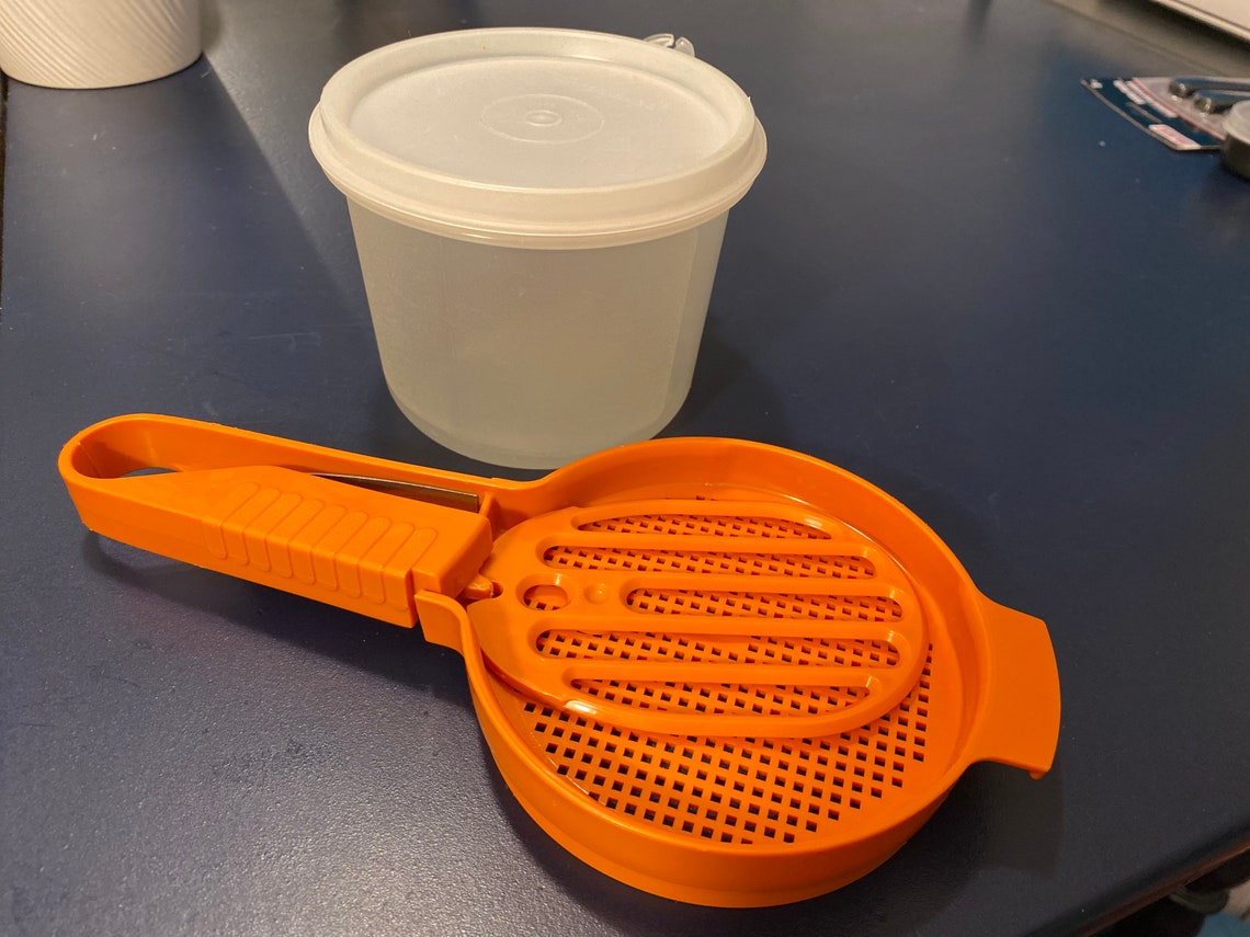 1970s vintage Tupperware sifter Complete with seal and Etsy