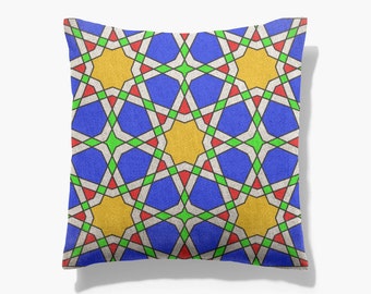 Cobalt Culture Pillow