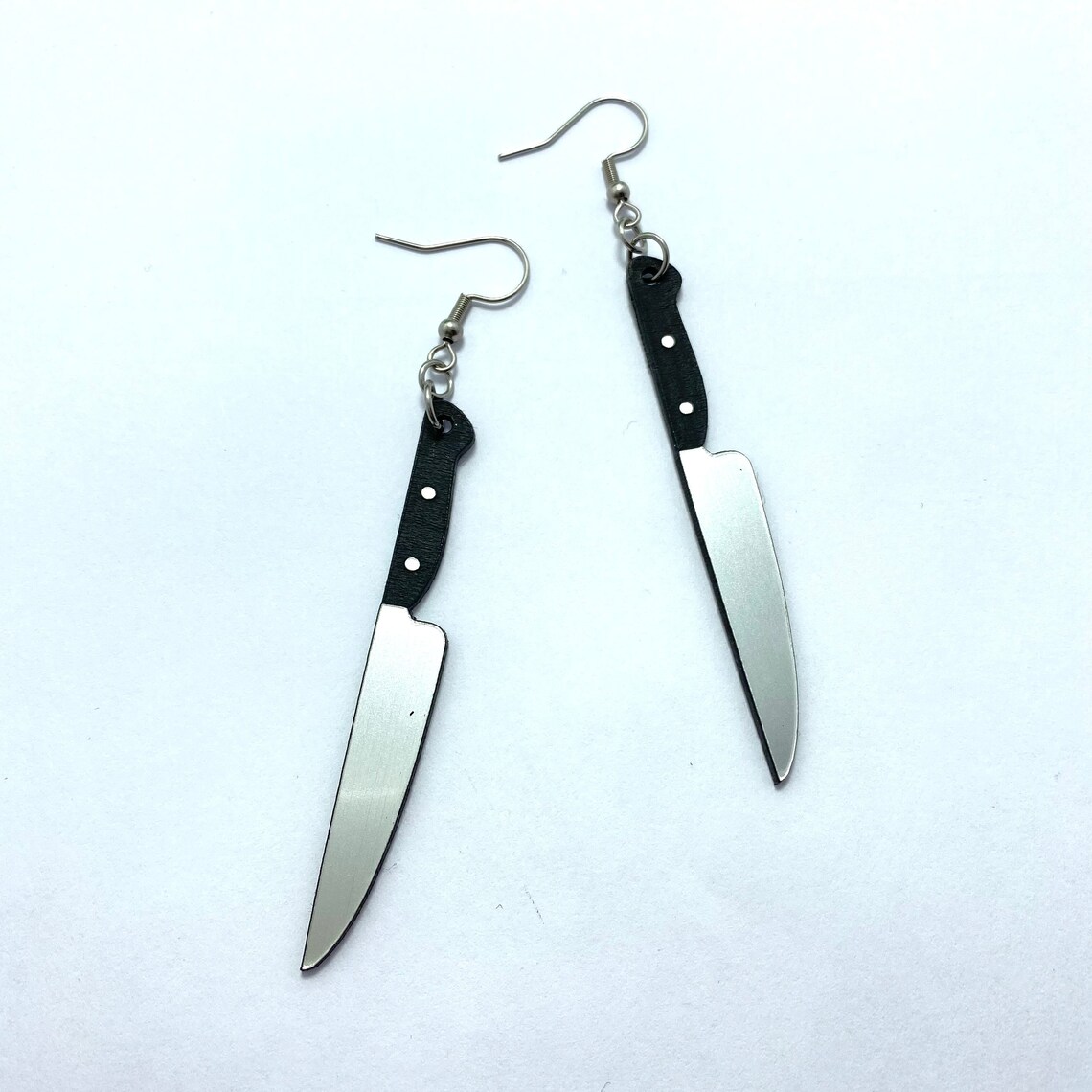 Knife Earrings Etsy