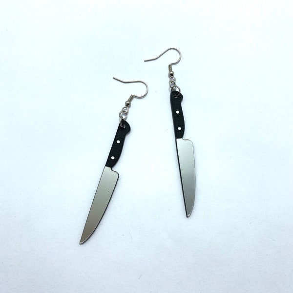 Knife Earrings Etsy
