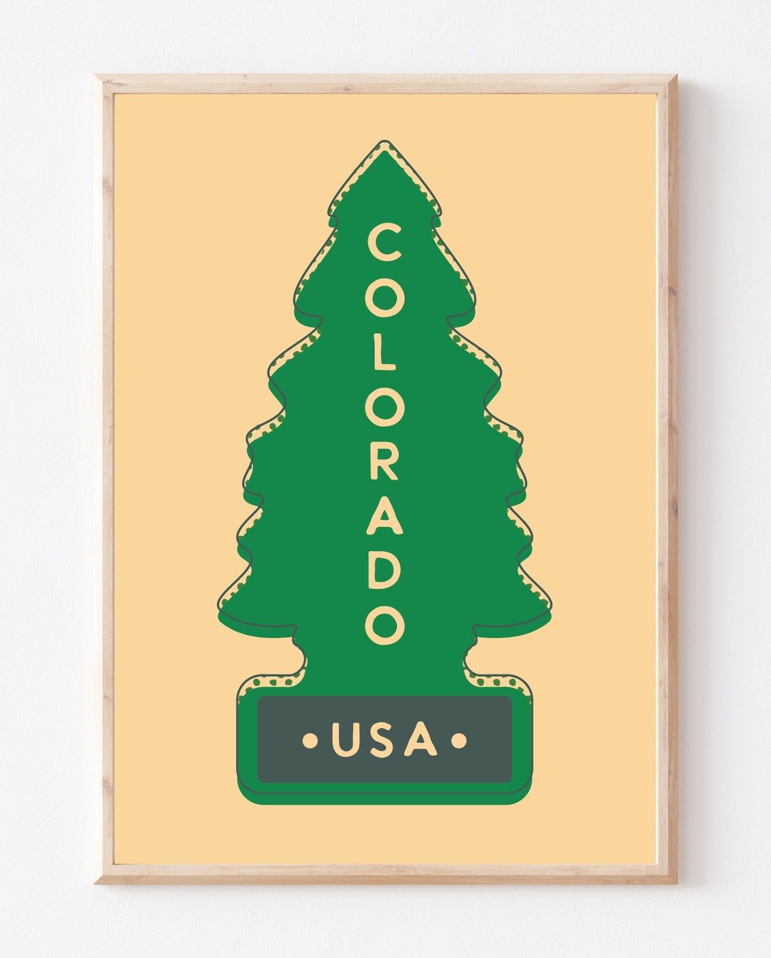 Denver, Denver Poster, Colorado Wall Art, Denver Art, Colorado Art