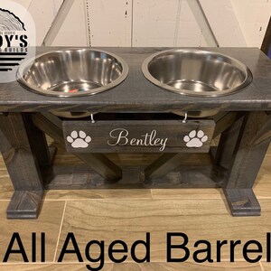 Two Bowl Dog Feeder ONE STAND image 3