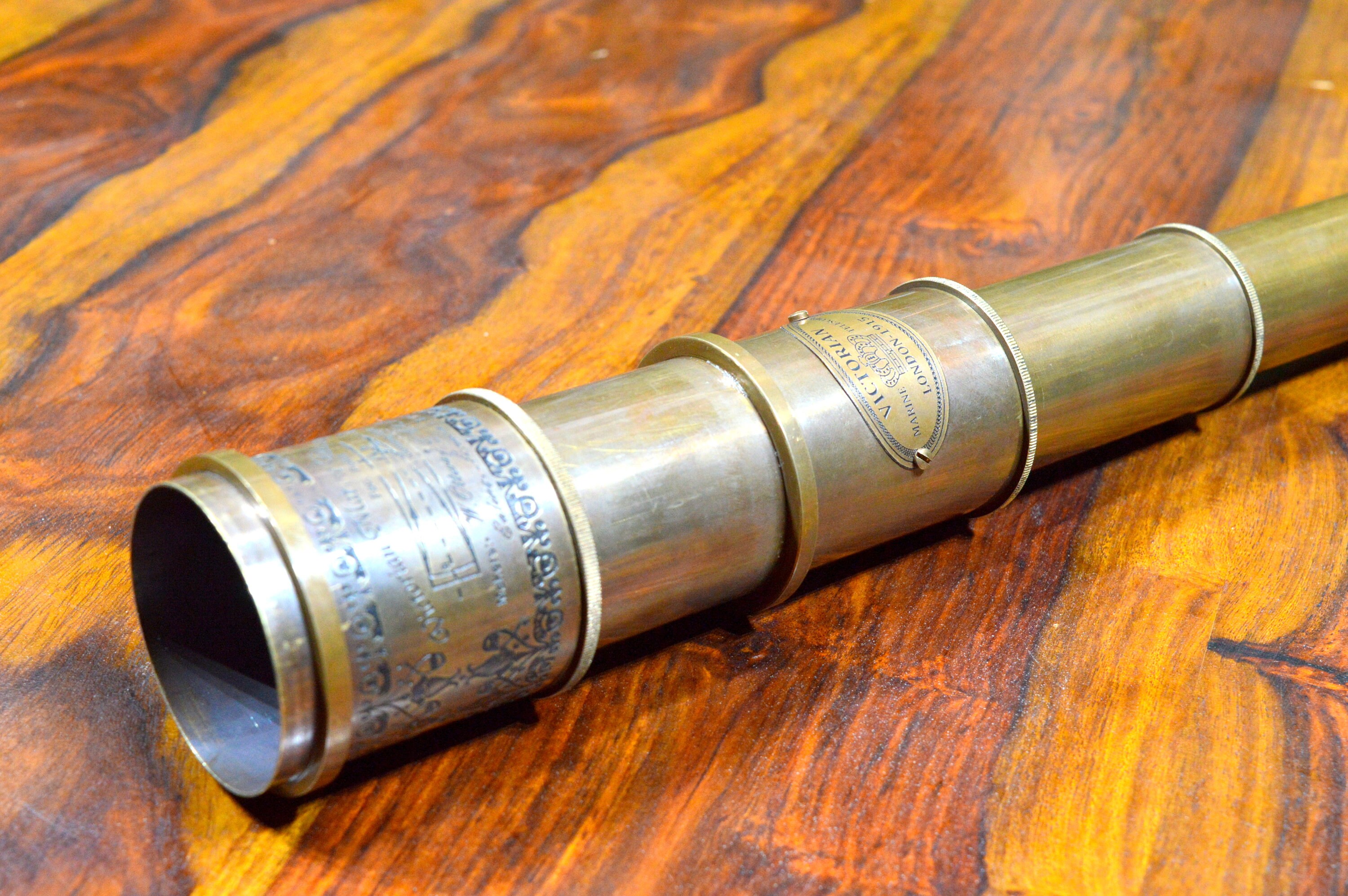 Antique Brass Handheld Telescope 20inch Handheld Telescope Etsy