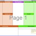 Business Model Canvass Template in Excel Excel Template - Etsy