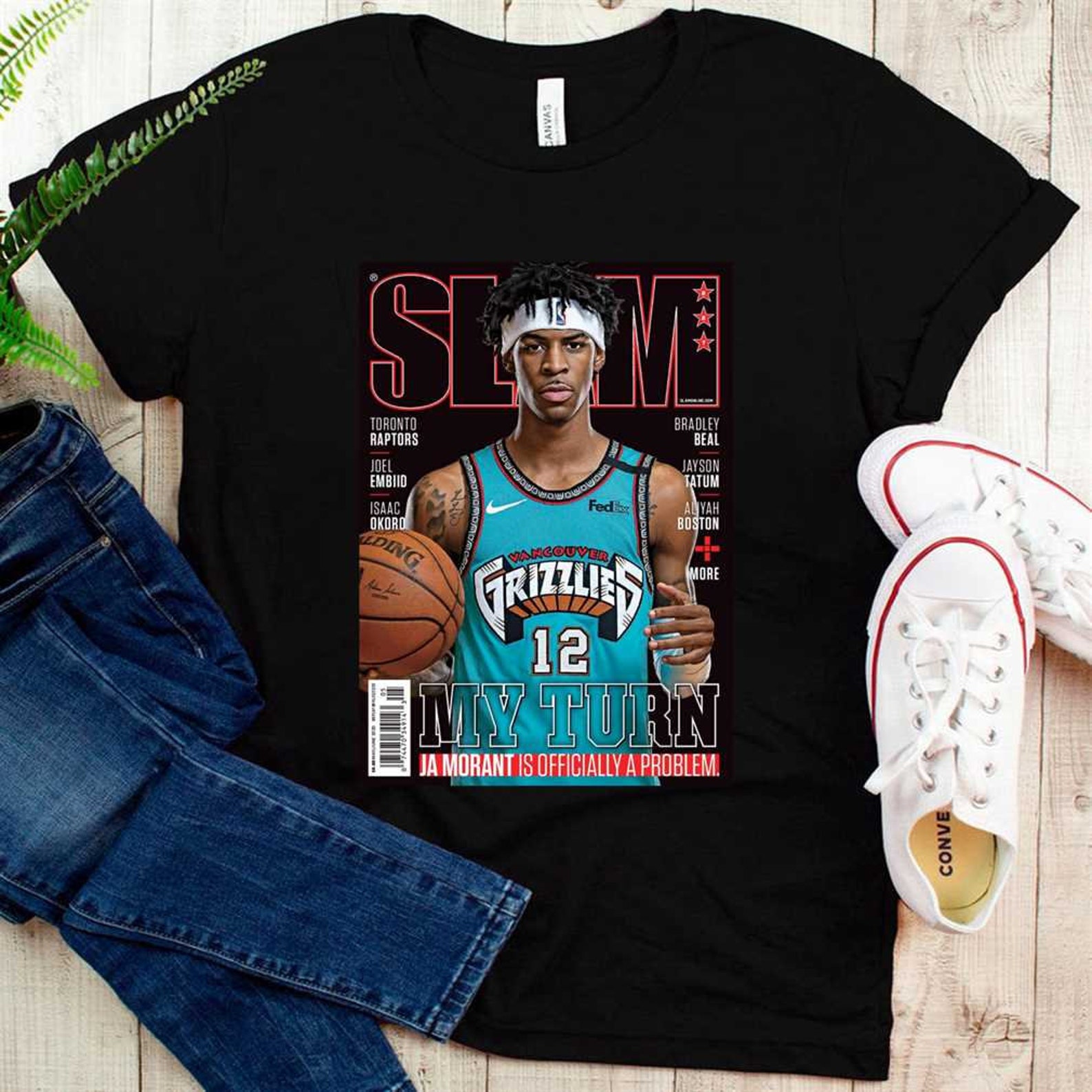 Ja morant slam magazine Classic TShirt Etsy