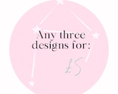 THREE FOR 5 POUNDS Sticker Bundle