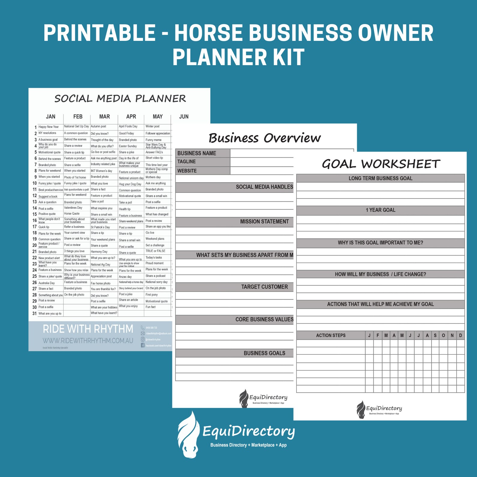 equestrian business plan