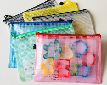 6 pochettes d'activités  pour occuper les enfants - jeux  à emporter  (Lot n3), jeu pour enfant, jeu apprentissage inspiration Montessori