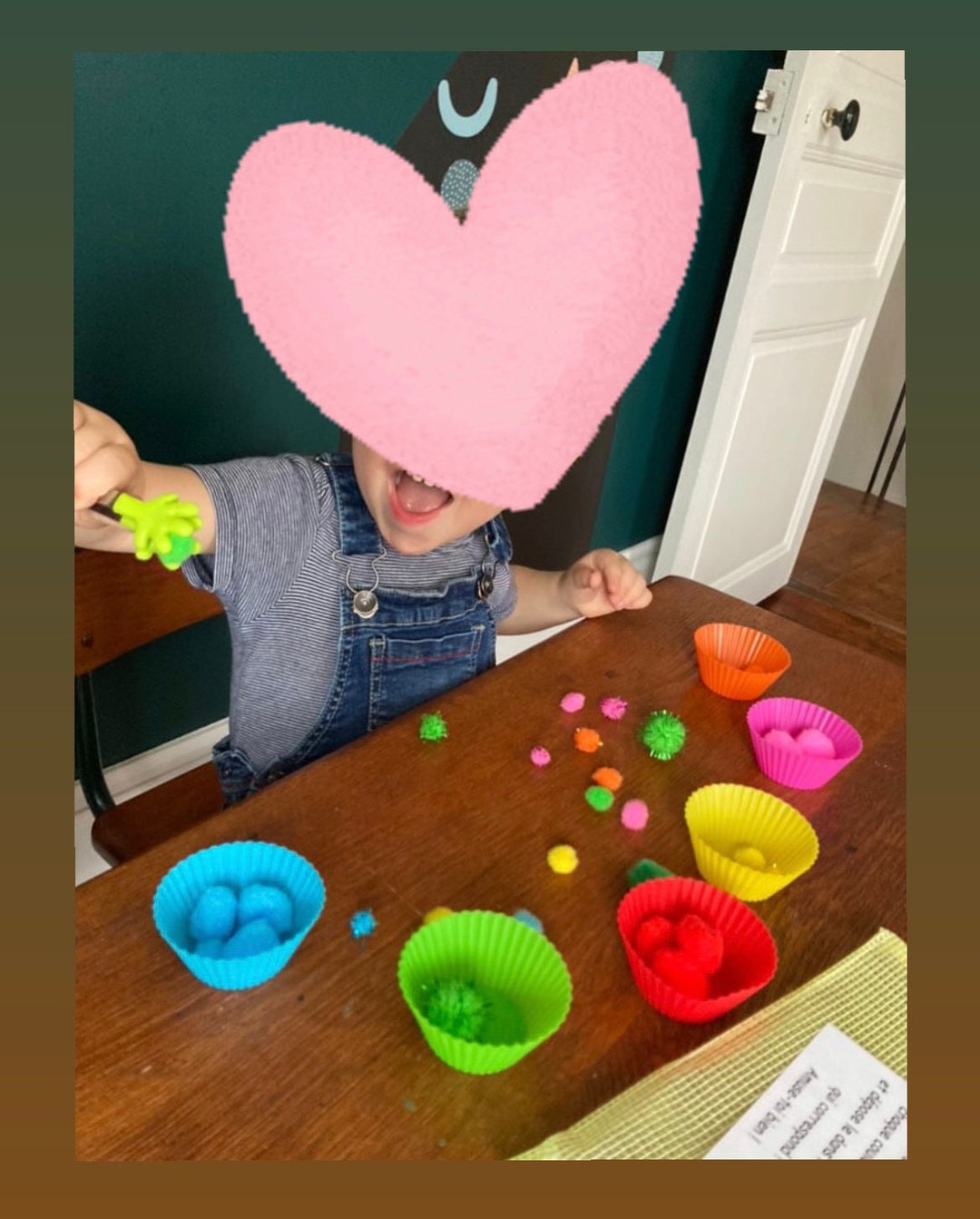 Color Sorting Activity Pouch Activity to Keep Children Busy Etsy