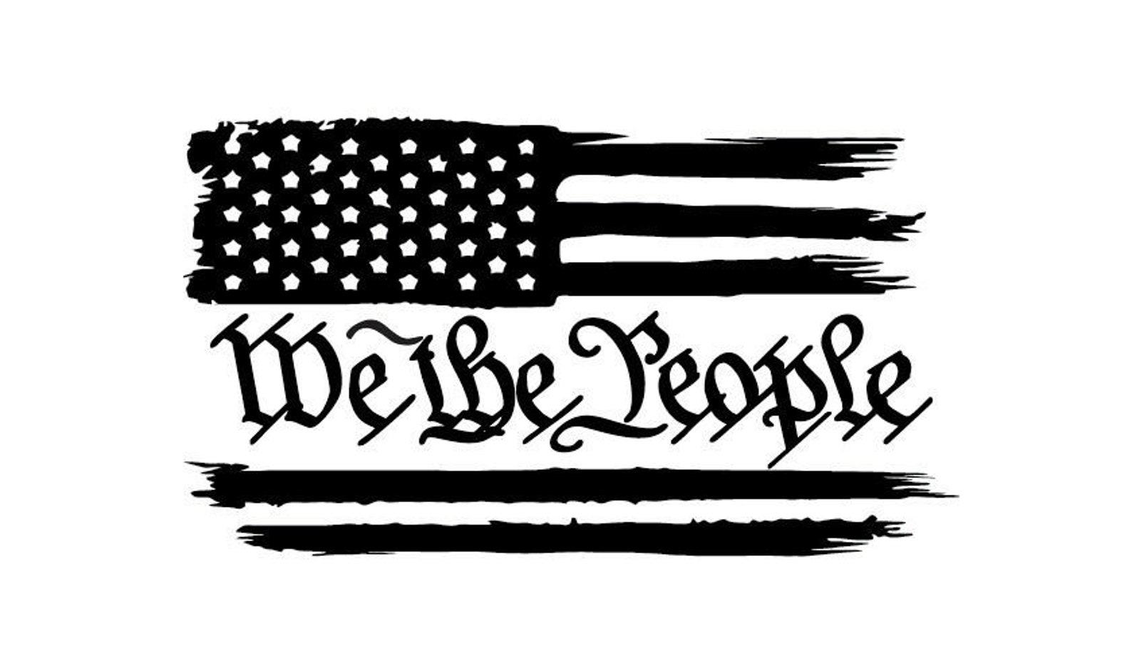 We the people flag SVG | Etsy