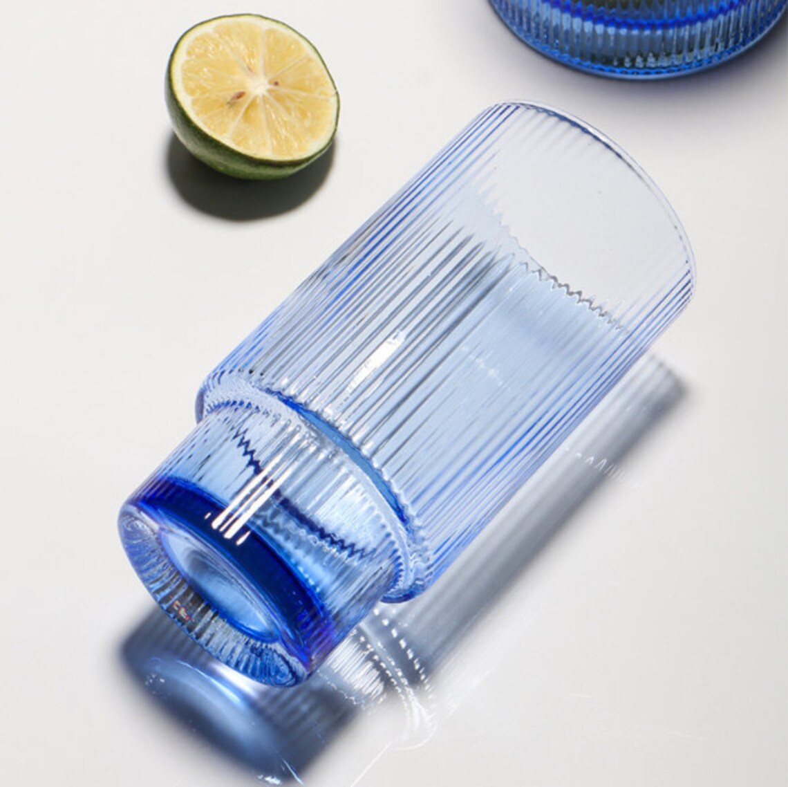 Handmade Japanese Style Glass Tumbler Set with One Water Etsy