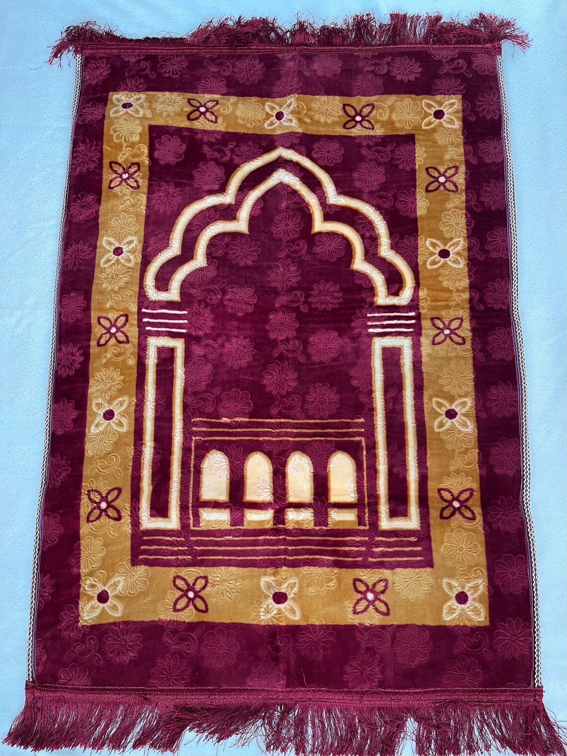 Premium Velvet prayer Mat Etsy