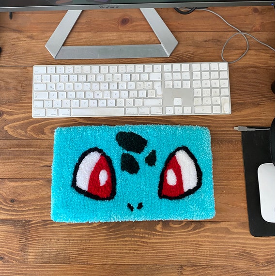 Bulbasaur Keyboard Tufted Rug Pokémon Tufted Rug Custom Etsy UK