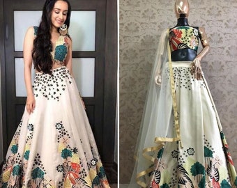 dangri lehenga