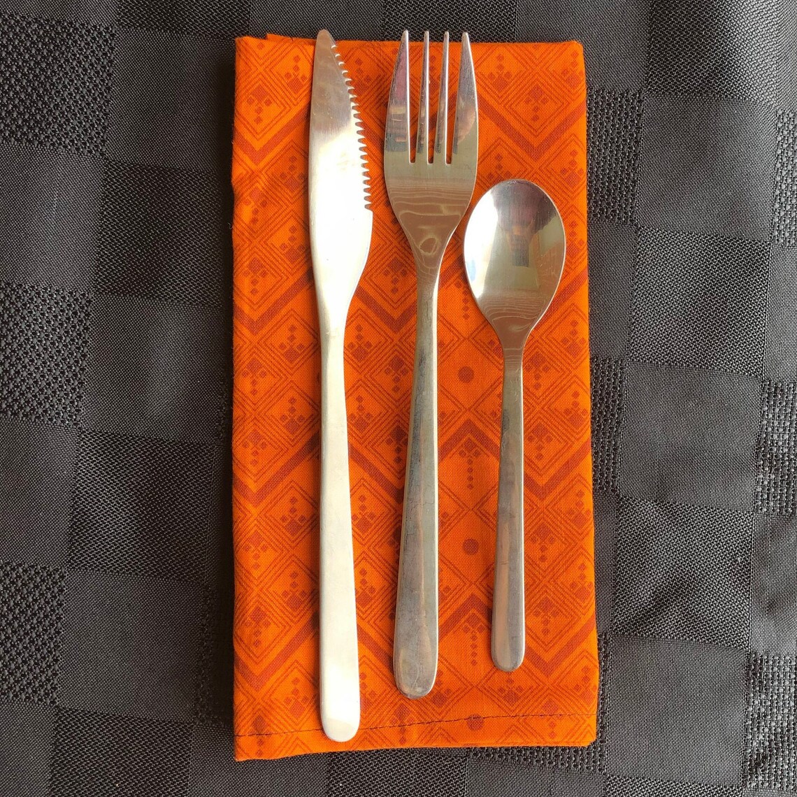 Reusable cloth table napkins set of 4 full size napkins. Etsy