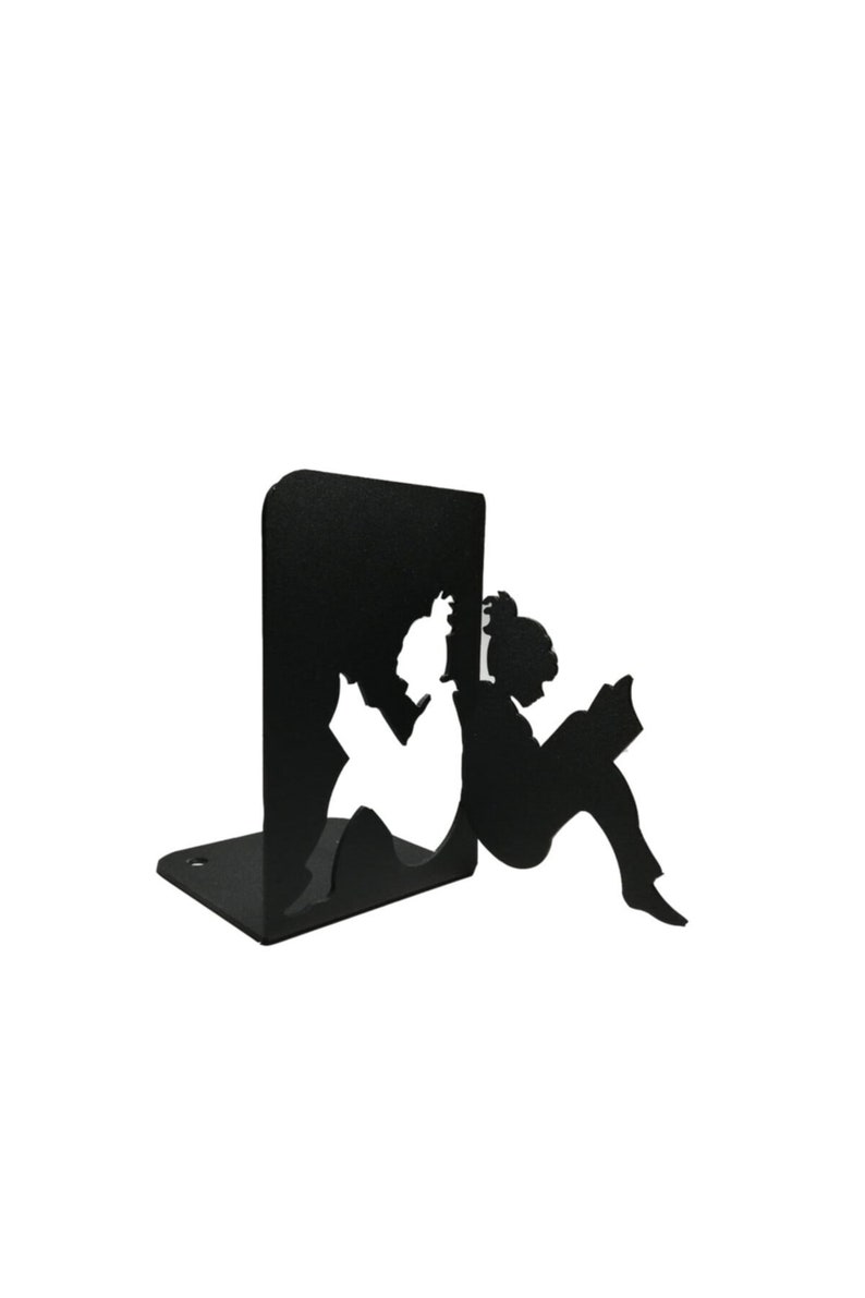 Metal Bookends Metal Decor Metal Art Gift Read Book Best Etsy