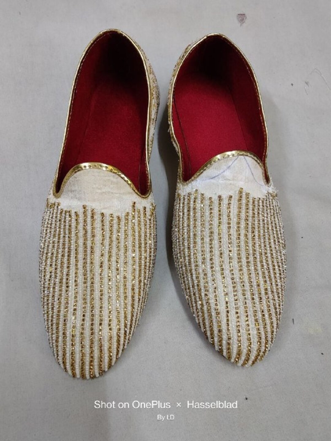Embroidered Shoes Men Stone Shoes 