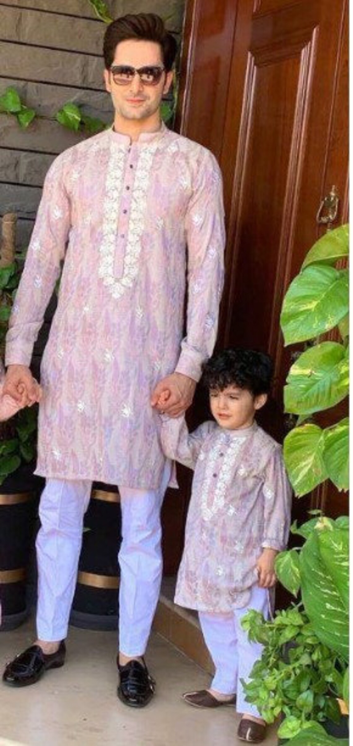 matching sherwani for father and son