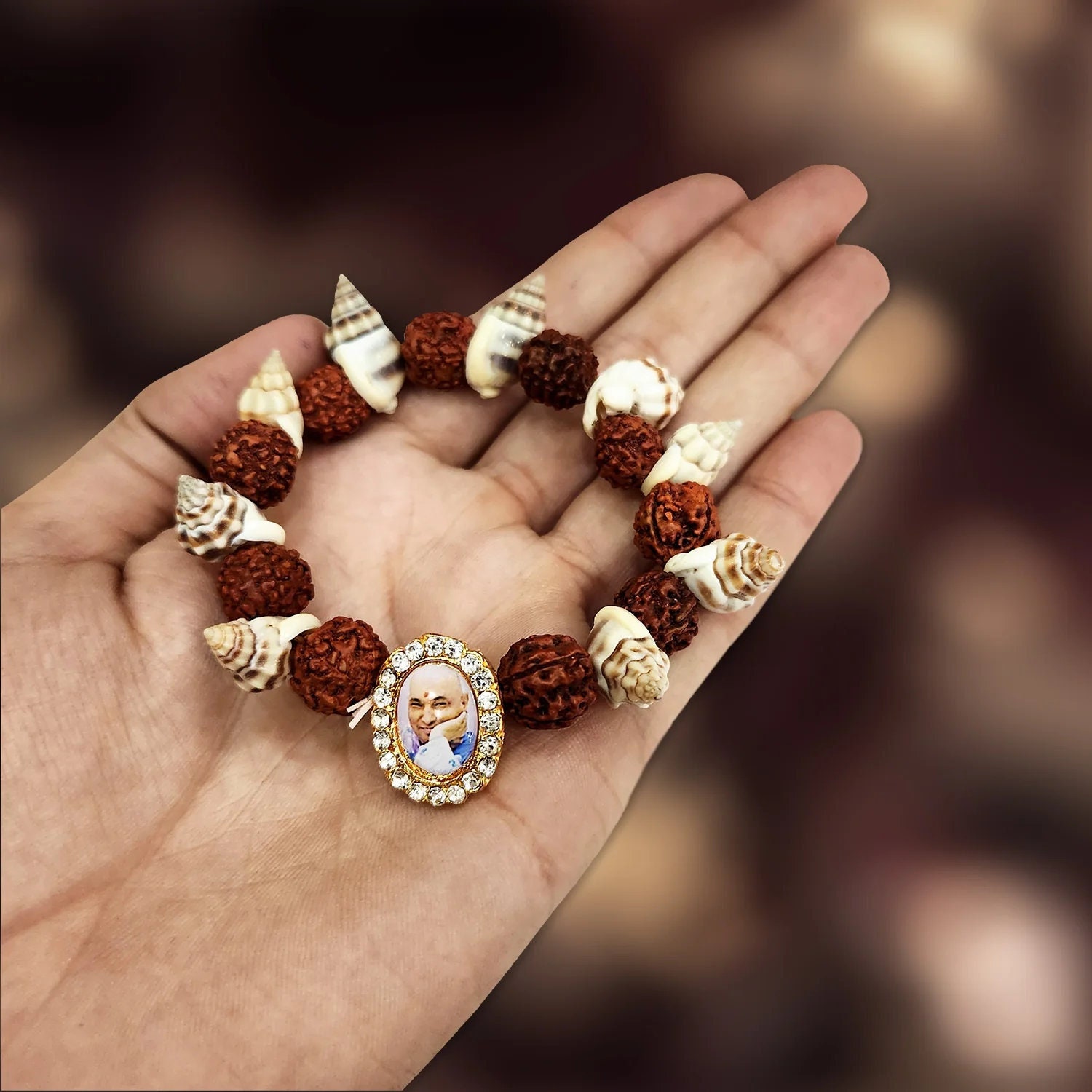 Buy Rudraksha Bracelet with Tiger Eye Beads Good Luck Spiritual Talisman  for himher Shiva Tears  HANDMADE Online at desertcartINDIA