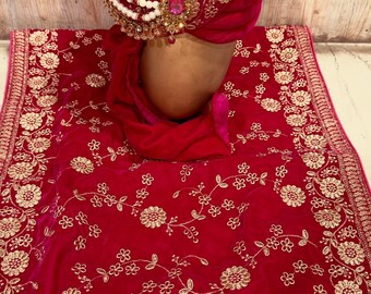 Groom Stole Pagadi and dupatta set Safa Pagri Groom Dupatta Wedding Safa Stole For Men Dupatta For Men Wedding Pagdi Dupatta Grooms Pagdi