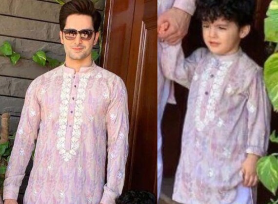 matching sherwani for father and son