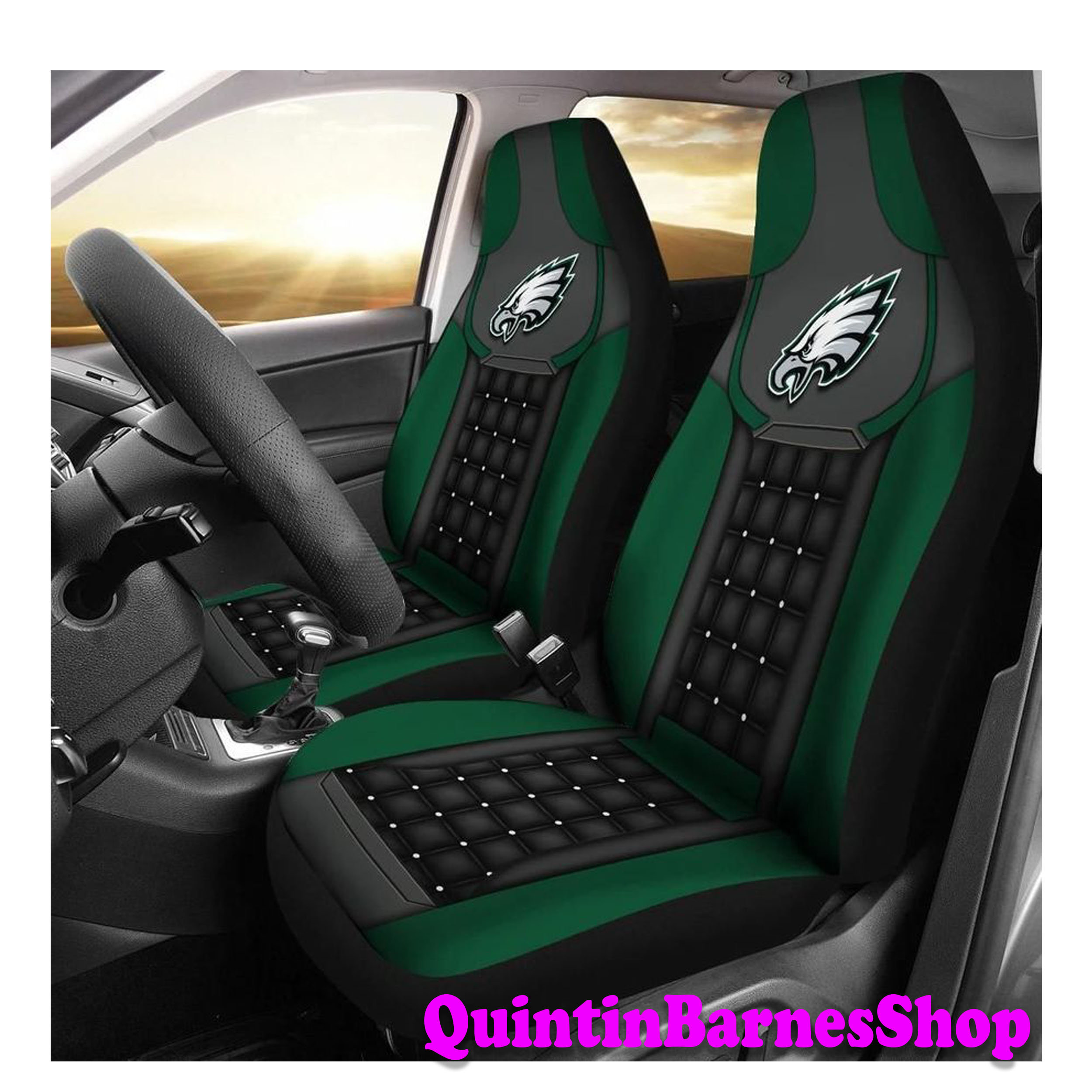 Philadelphia Eagles Car Seat Covers NFL Philadelphia Eagles Etsy