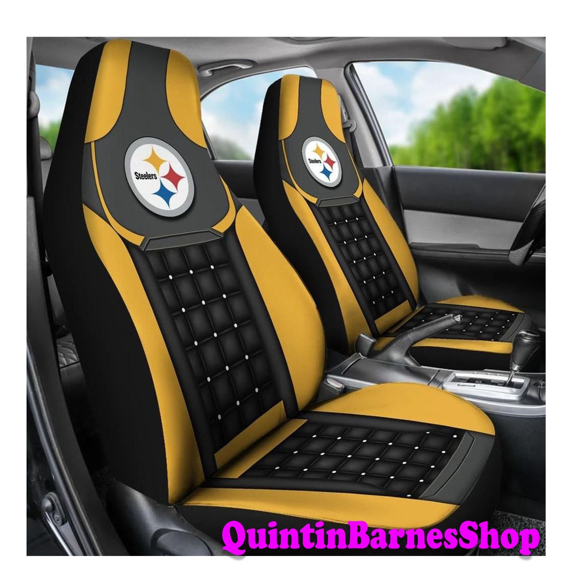 Pittsburgh Steelers Car Seat Covers NFL Car Seat cover Gifts Etsy