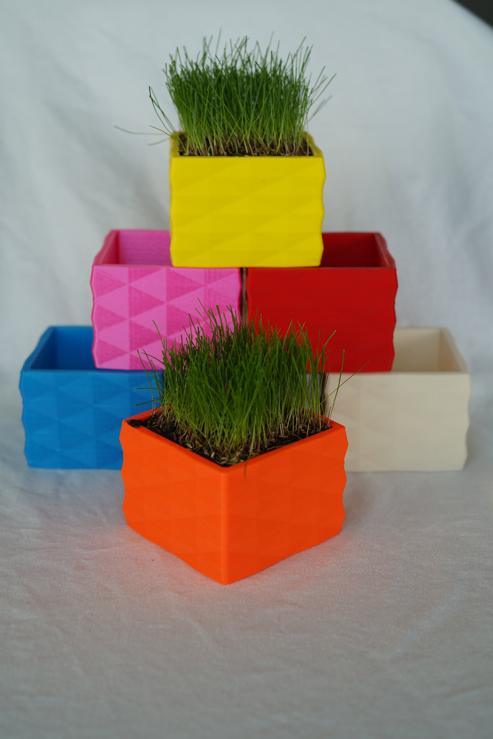 The Desk Lawn Mini 3D Model .STL Personal Printing Only Indoor Planter