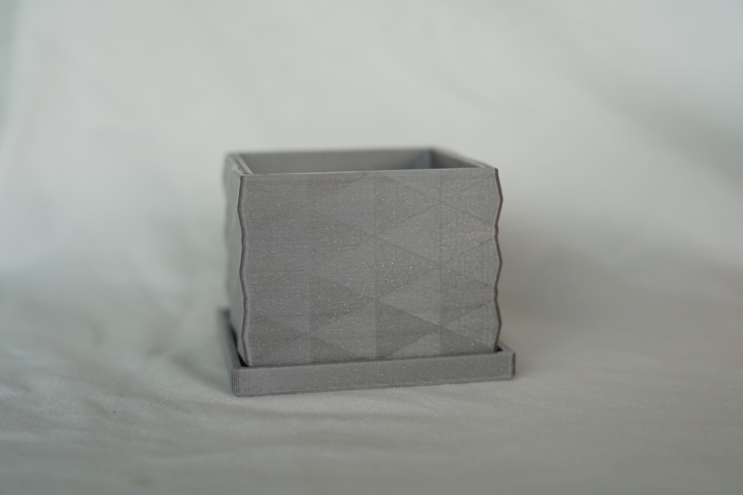 The Desk Lawn Mini 3D Model .STL | Personal Printing Only | Indoor Planter | Father’s Day | Desk Toy | Grow Grass | The Lawn Tools