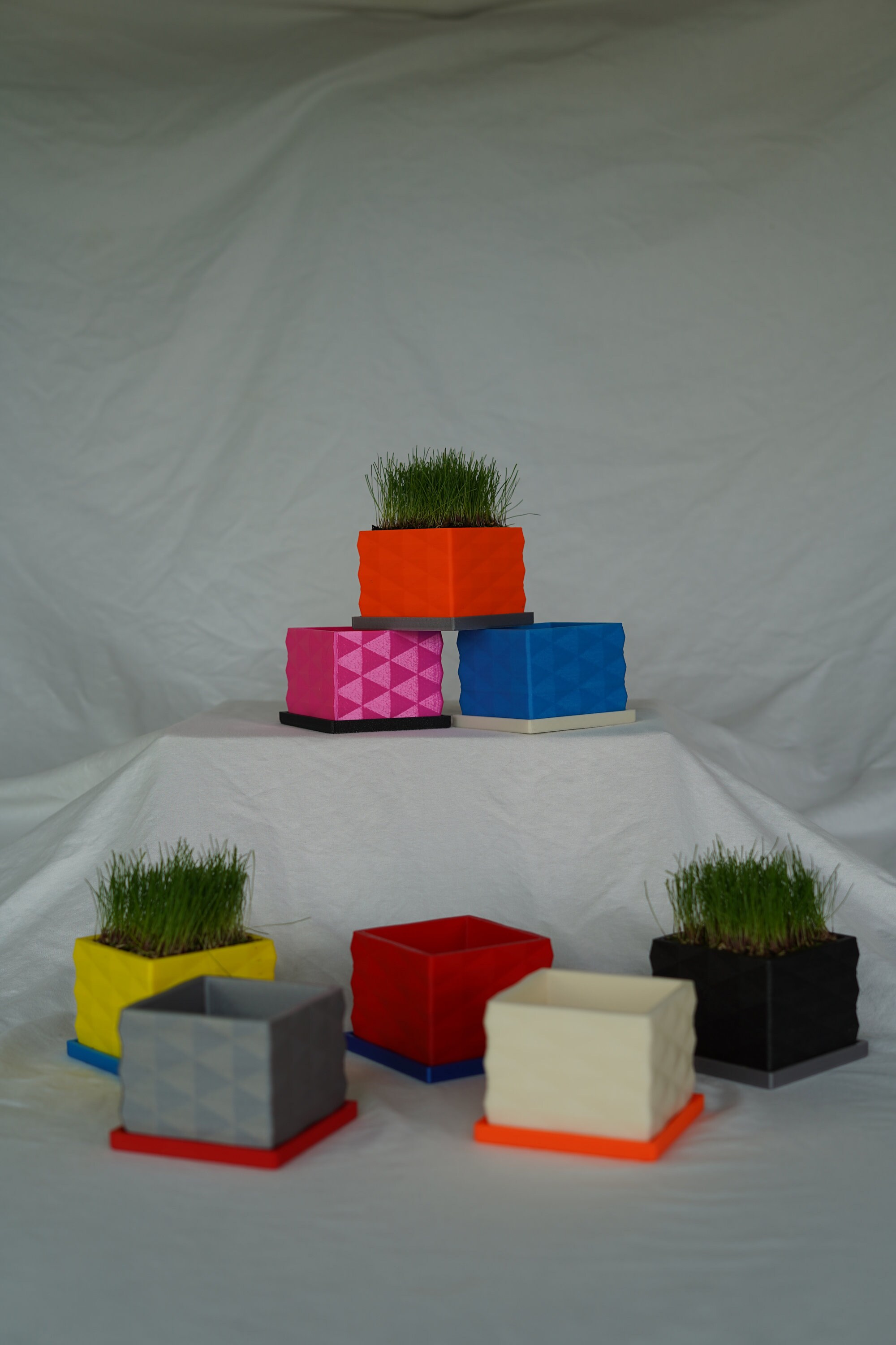 The Desk Lawn Mini 3D Model .STL Personal Printing Only Indoor Planter