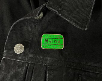 Maine Vacationland Enamel Pin