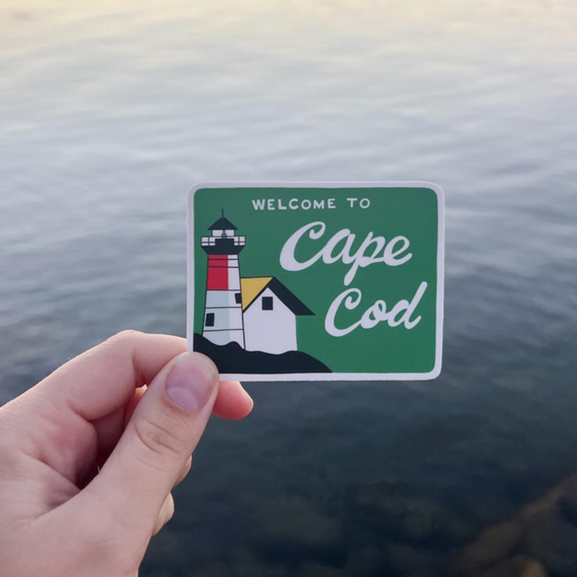 Cape Cod Sign Symbol Cape Cod Sign Sticker - Etsy