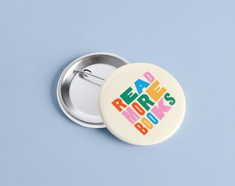 Read More Books Button (1” Round)