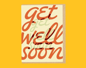 Get Well Soon Greeting Card
