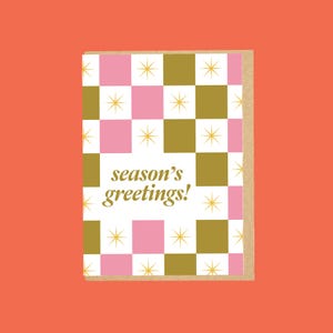 Season&#39;s Greetings Holiday Card