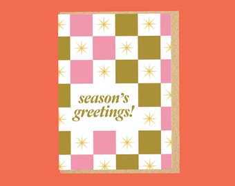 Season's Greetings Holiday Card