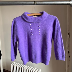 Angora Sweater - Etsy
