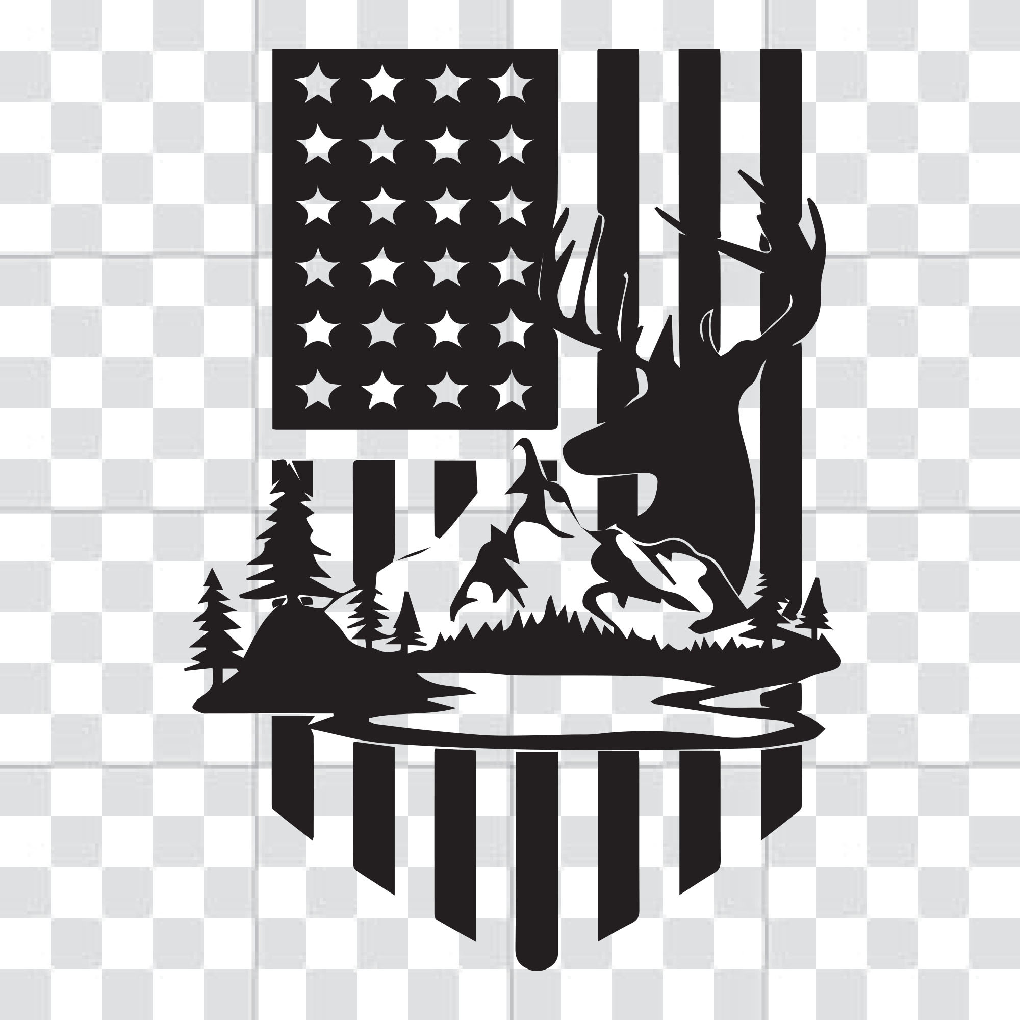 DEER HUNTING SVG Hunting Svg Deer Clipart Deer Svg File Etsy