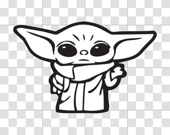Baby Yoda Svg Etsy Baby Yoda Svg Etsy