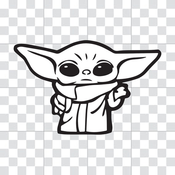 Baby Yoda Svg Etsy