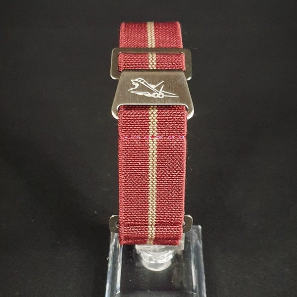 Bracelet Marine Nationale Rafale pour Montre 20mm Armée de l'Air Militaire